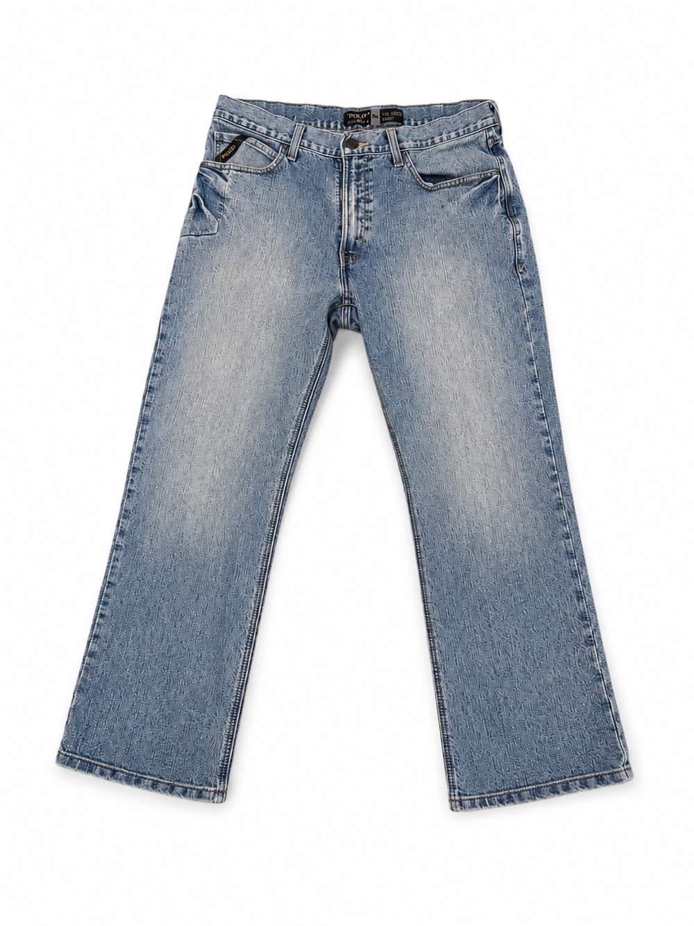 Ariat M4 Rebar Relaxed Boot Jeans 34x30 Light Wash Work Western